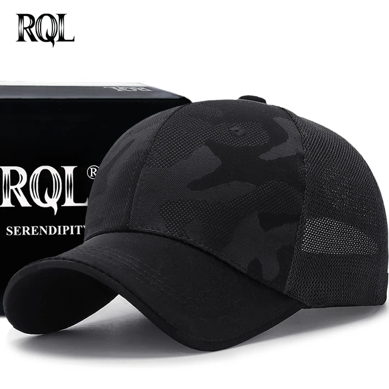 Men\'s Hat Baseball Cap 2022 Summer Sun Hat Camouflage Breathable Sports Hat Fashion Designer Brand Hip Hop Trucker Hat Male Hip