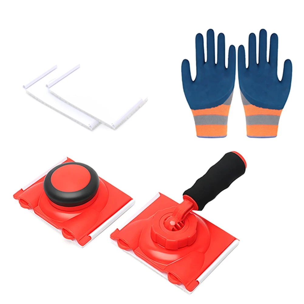 

Набор инструментов ABLK для окраски и отделки: инструмент для прорисовки краев стен и потолков с губчатыми насадками и перчатками