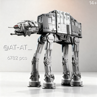 In Stock Large 6785 PCS AT-AT Building Blocks Compatible with 75313 & 70888 Models Theme Birthday Christmas Gift Toy Bricks Set