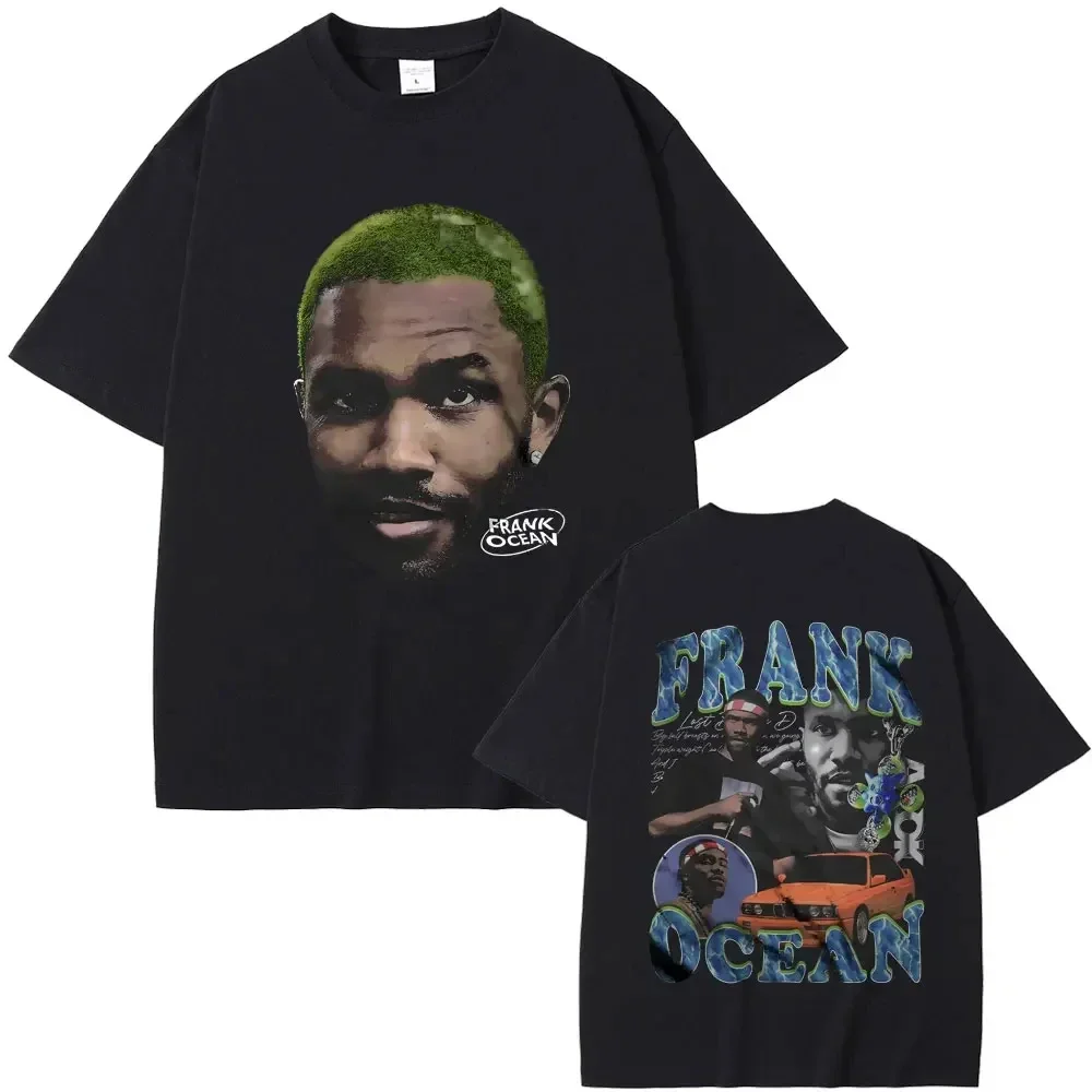 Rapper Frank Ocean Blonde Album Funny Tshirt Men Summer Casual Male T Shirt Hipster Hip-hop Tee Shirt Homme Streetwear