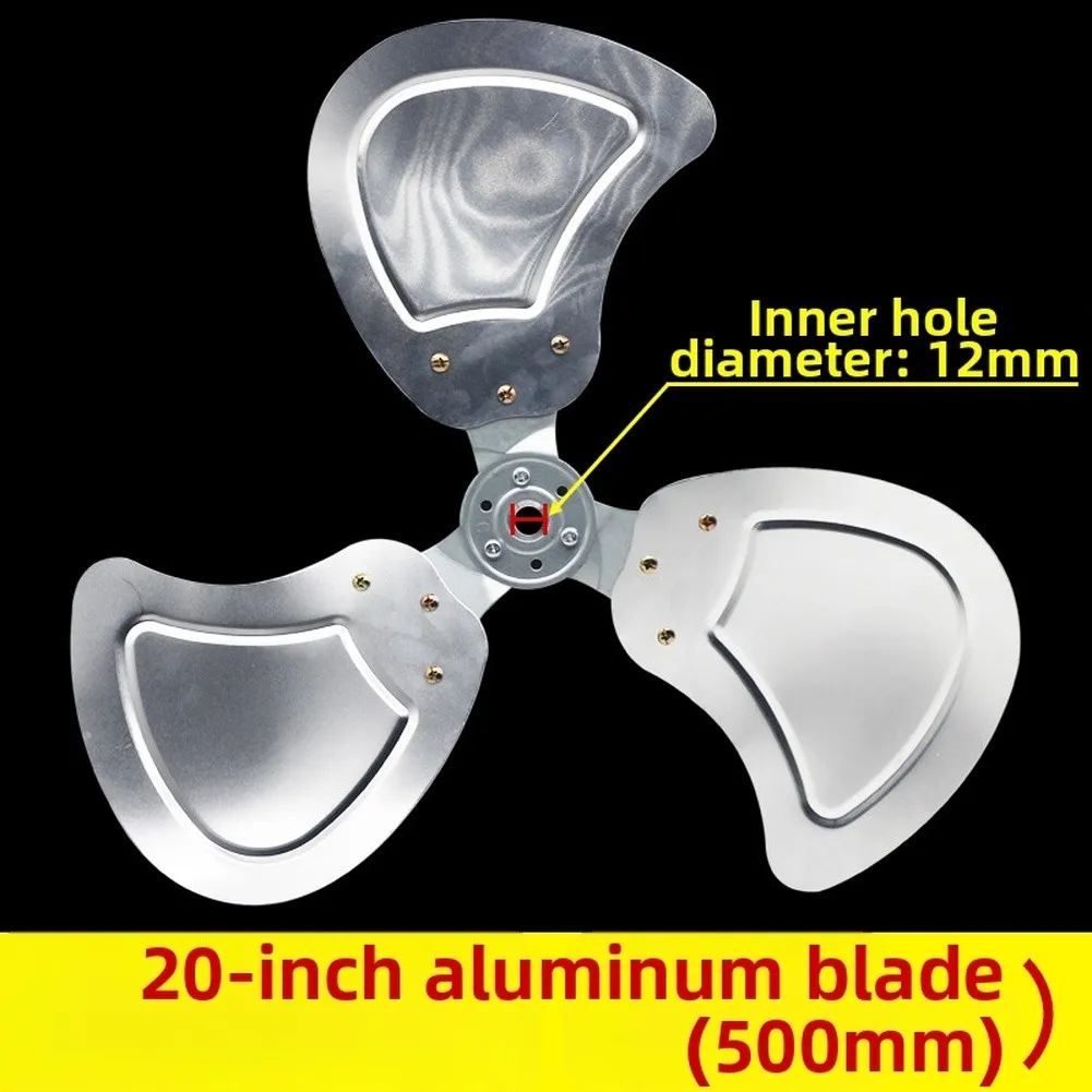 50 Cm Aluminium Fan For Blades 3 For Blades For Floor And Desk Fans Design Quiet Performance Home Office Workshop