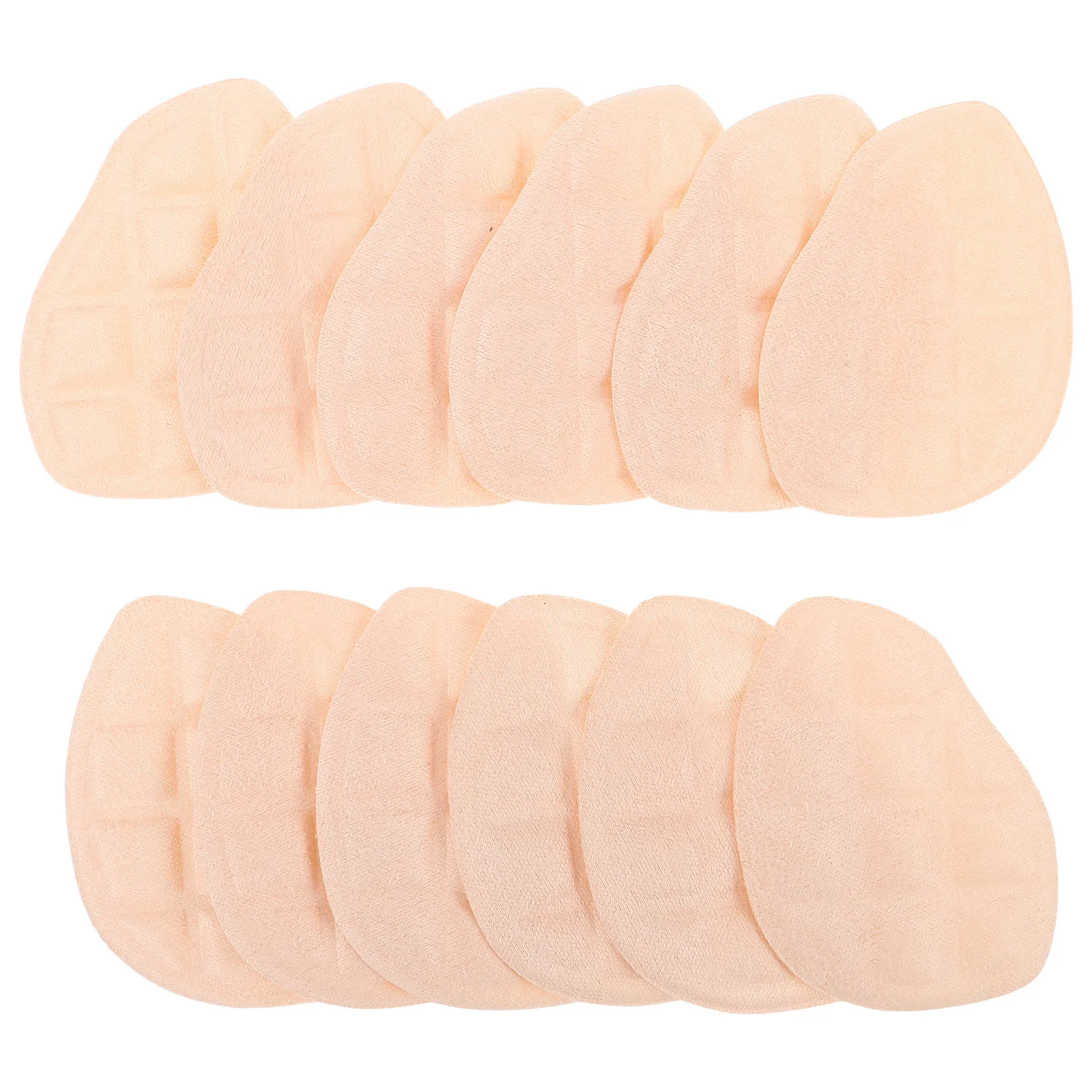 6 أزواج من وسائد مقدمة القدم نصف الحجم، وسادات أحذية للنساء غير قابلة للانزلاق، وسادات مريحة عالية الكعب ممتصة للصدمات وقابلة لإعادة الاستخدام #4