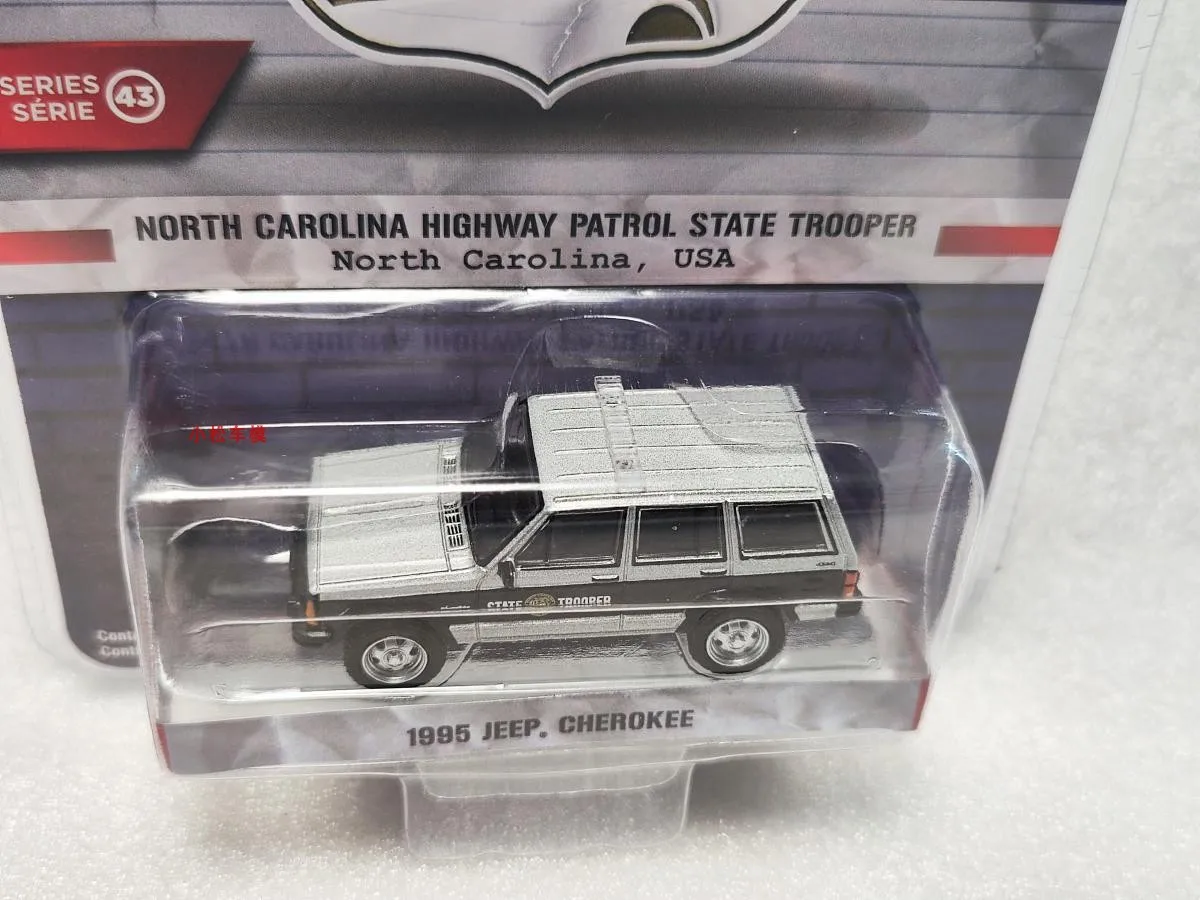 

GreenLight 1:64 1995 Jeep Cherokee, модель автомобиля из сплава, игрушки для коллекции подарков, украшение для дисплея