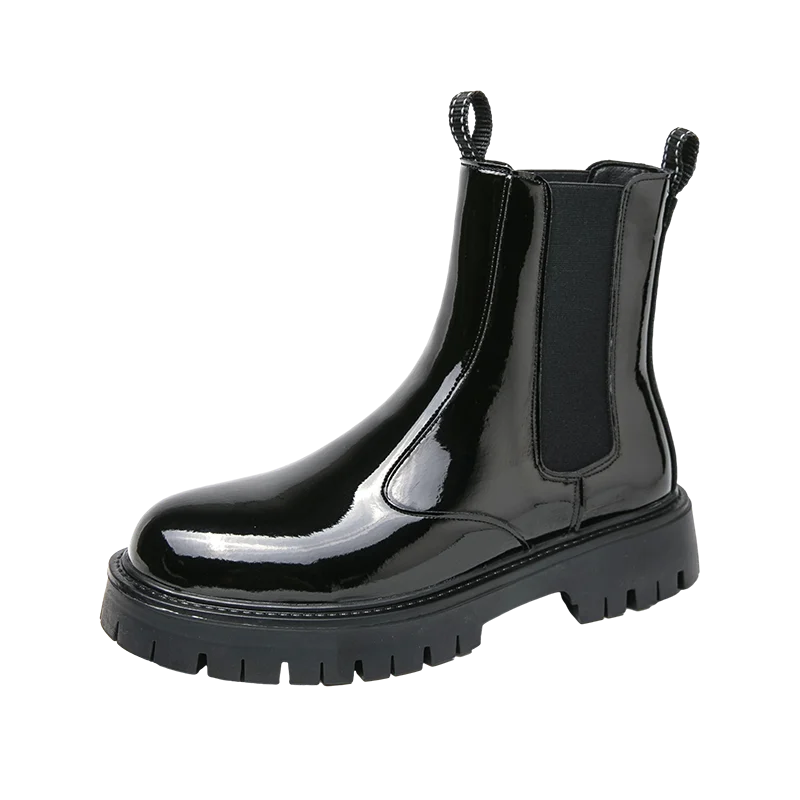 

Men's Shoes Designer Chelsea Boots Fashion Leather Shoes for Men Business Slip-On Driving Shoes Party Flats Dress Shoe Handmade