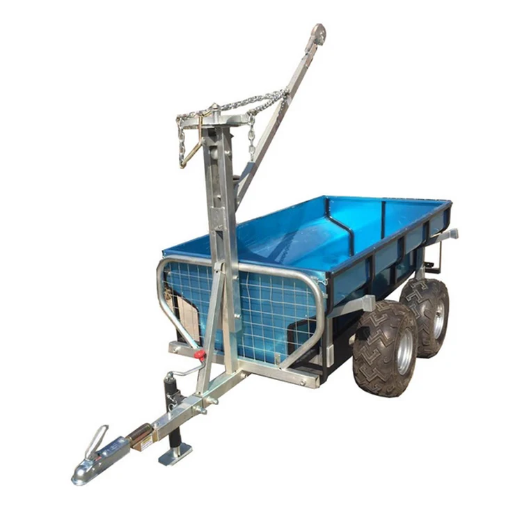 

2025Wholesale Buy Supplier Sale High Quality Farm Tandem Timber Trailer