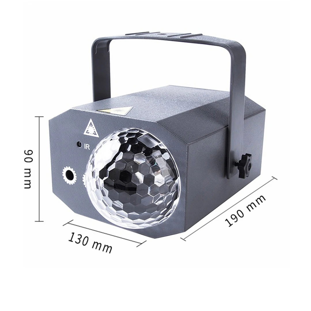 BOTAI со звуком и дистанционным управлением, лазерный волшебный шар, освещение для дискотеки, лазерный луч, проектор