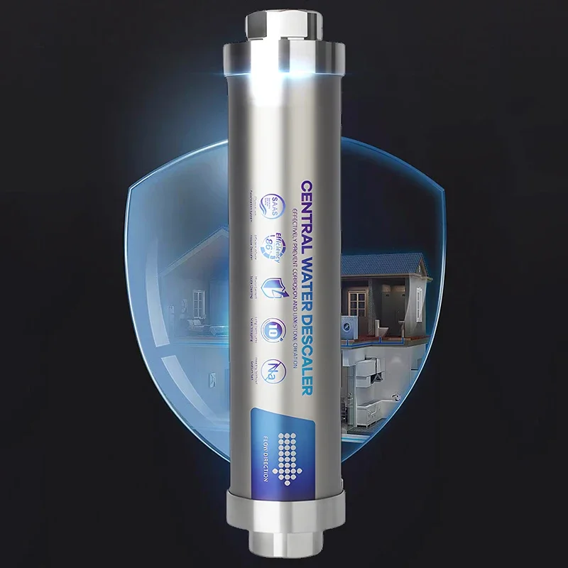 Central Water Softener, Whole-house Water Purifier, Salt-free Descaling, Soft Water System To Prevent Scale Buildup