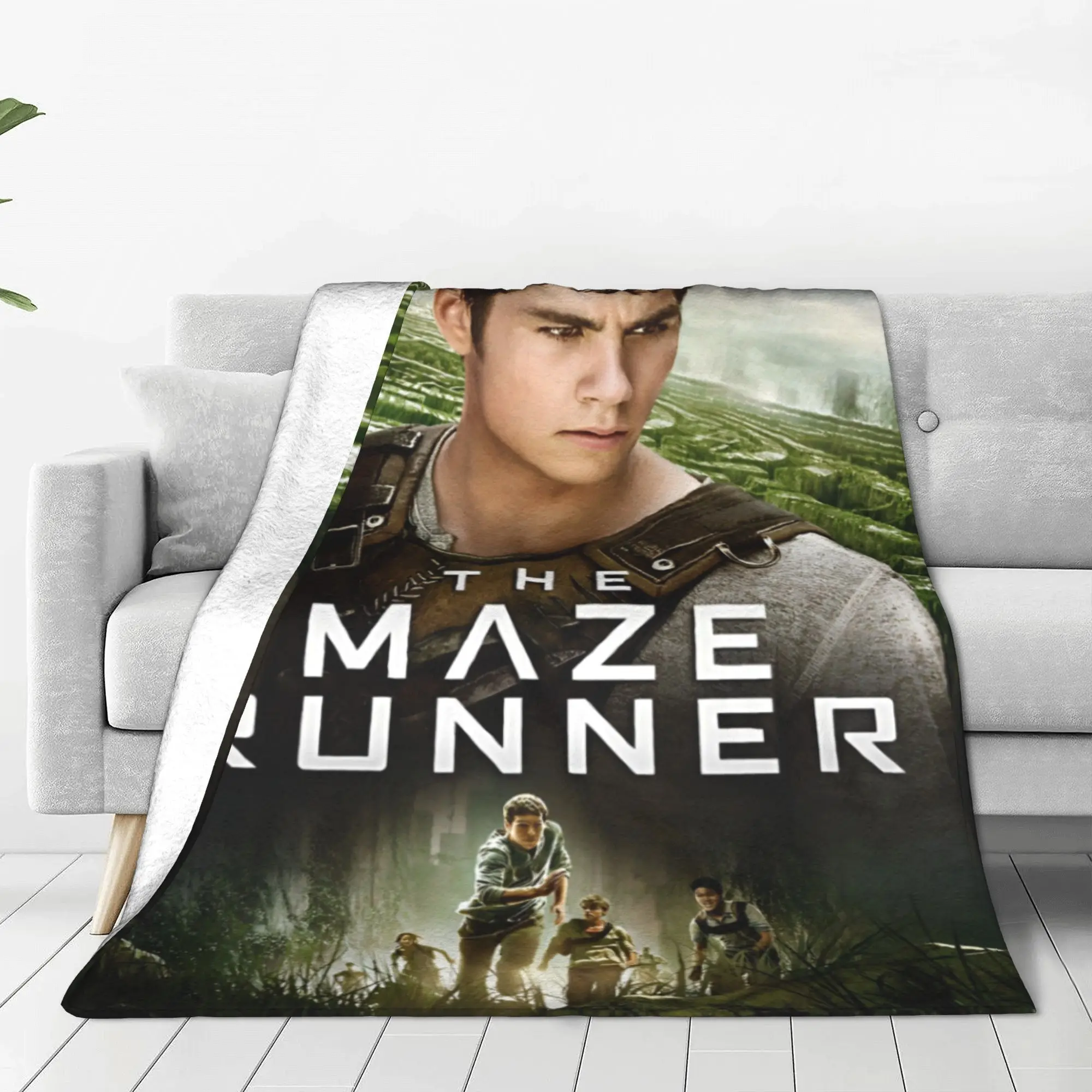 The Maze Runner TV Adventure Blankets Thomas The Glade Wool Novelty Warm Throw Blanket Chair Covering Sofa Spring Autumn Office