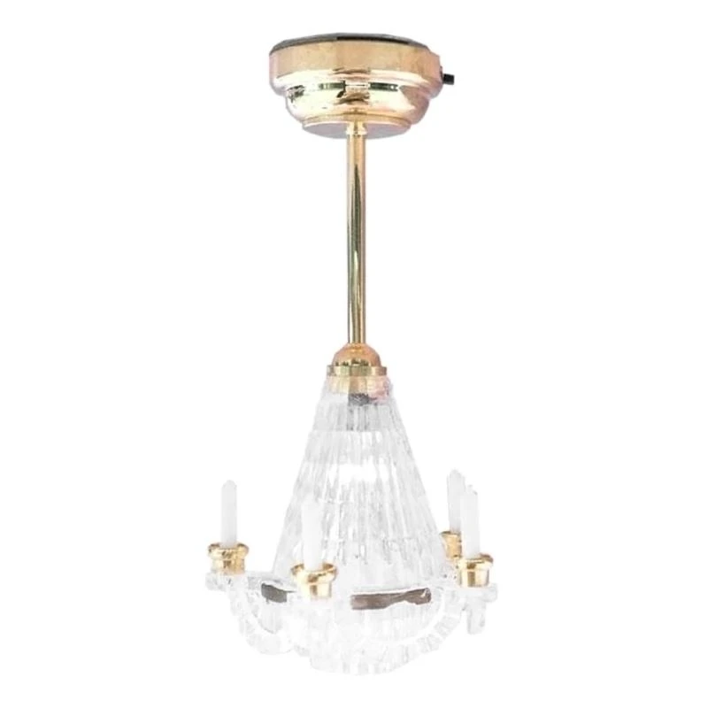 D0JC Furniture Miniature Ceiling Light Girls Decorative Ornaments Toy Miniature Light Portable Relieve Boredom Dollhouse