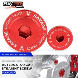XR Motorcycle Engine Alternator Cap Straight Screw For HONDA XR250 XR400 XR600 R/L/Motard XR600R Dirtbike Crankcase Screws Cover