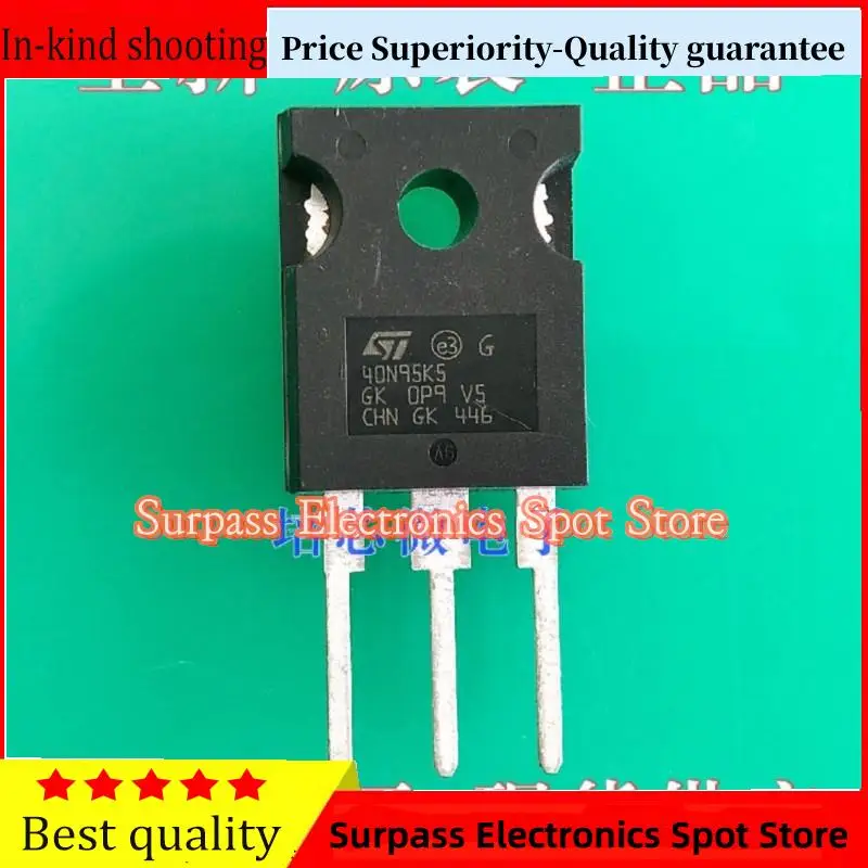 

10PCS-100PCS 40N95K5 STW40N95K5 MOS 38A950V Price Superiority-Quality guarantee