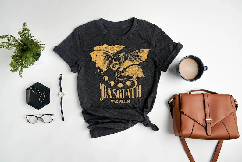 Basgiath War College Dragon Rider Shirt, Fourth Wing Shirt, The Empyrean Series