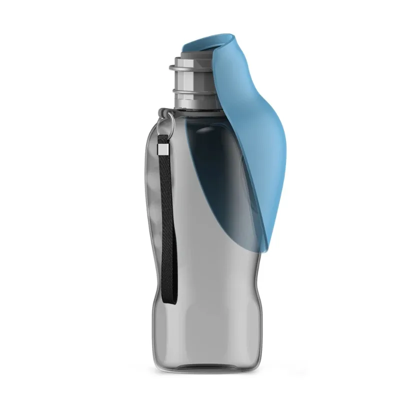 

800ml portable dog water bottle, suitable for outdoor travel drinking water for small and medium-sized large dogs
