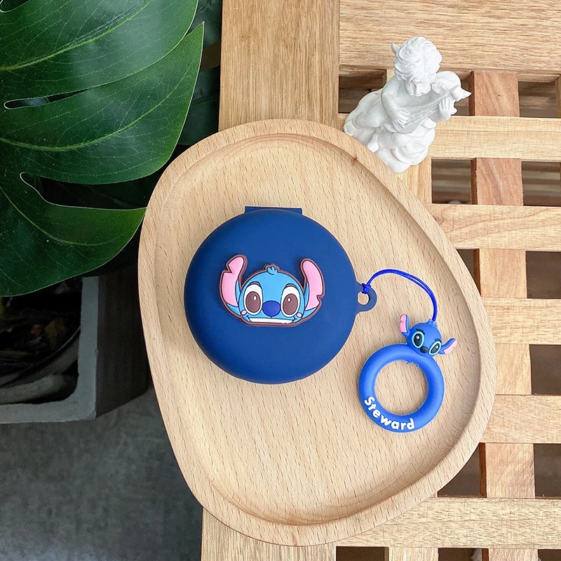 디즈니 마블 이어폰 케이스, OPPO Enco W31 용, 실리콘 무선 블루투스 이어버드, 충전 박스, 끈 포함 보호 커버