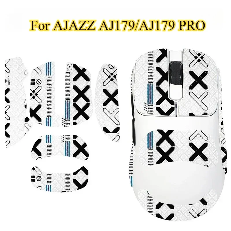 Grip Tape & Mouse Skates Kit for AJAZZ AJ179 / AJ179 Pro， Upgrade Gaming Performance Anti-Slip Stickers