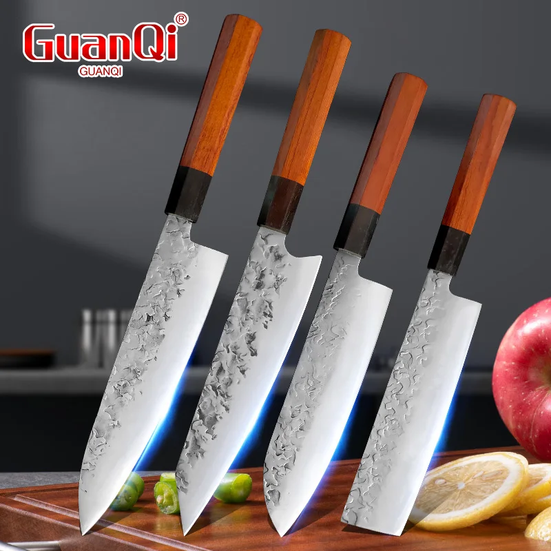 Professional Slicing Knife Chop Vegetables Cut Meat Knife Stainless Steel Fillet Knife Chef Sushi Sashimi Knives Cooking Tools