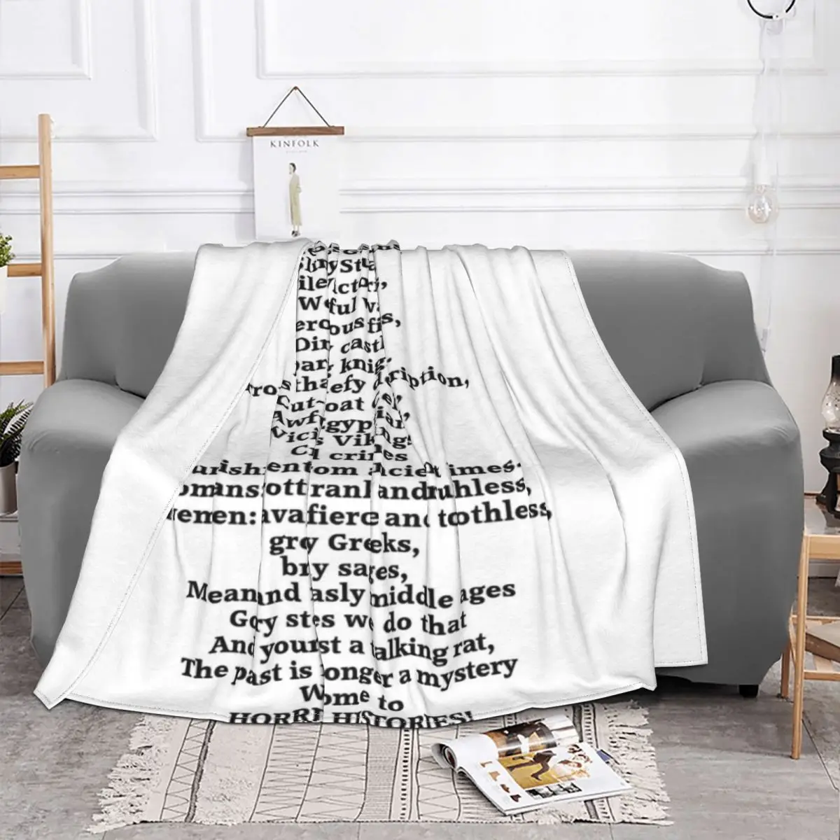 Horrible Histories Theme Song Home Bedroom Couple Blankets Thin Wadding Blanket Throw Blanket