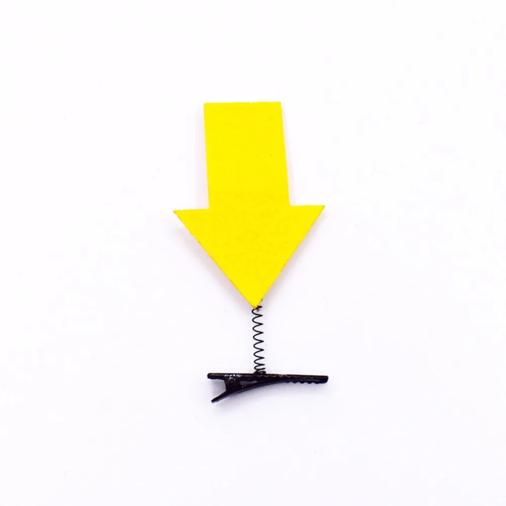 2024 WiFi 재미있는 머리핀 번개 물음표 기호 헤어 클립, 3D 귀여운 용수철 헤어 클립, 헤어 스타일링 도구