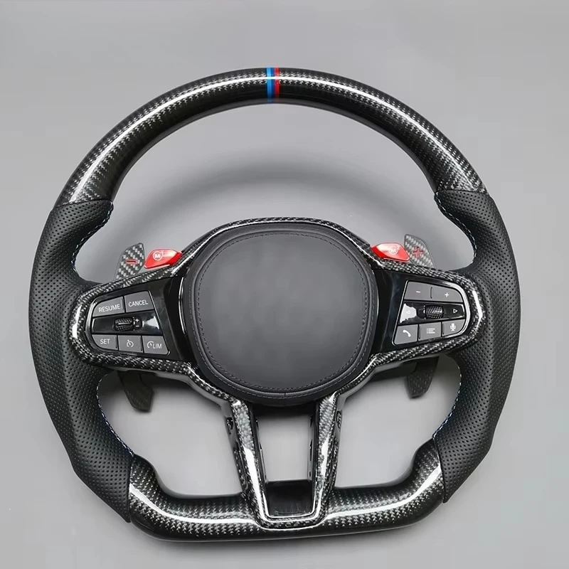 

Carbon Fiber M4 CS Steering Wheel for BMW F30 F10 F15 F32 F01 F20 F22 F25 F36 M3 M5 M6 G30 G31 G01 G02 G87 G82 G42 G20 F90