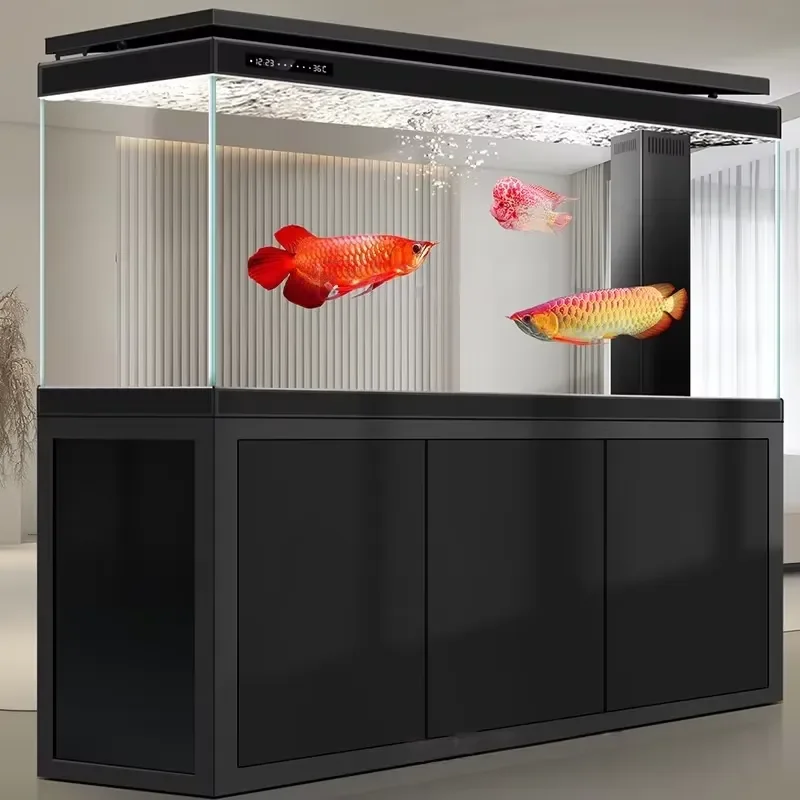 Float Glass Circulating Bottom Filtration Titanium Magnesium Alloy Skeleton One Click Drainage Rectangle Luxury Living