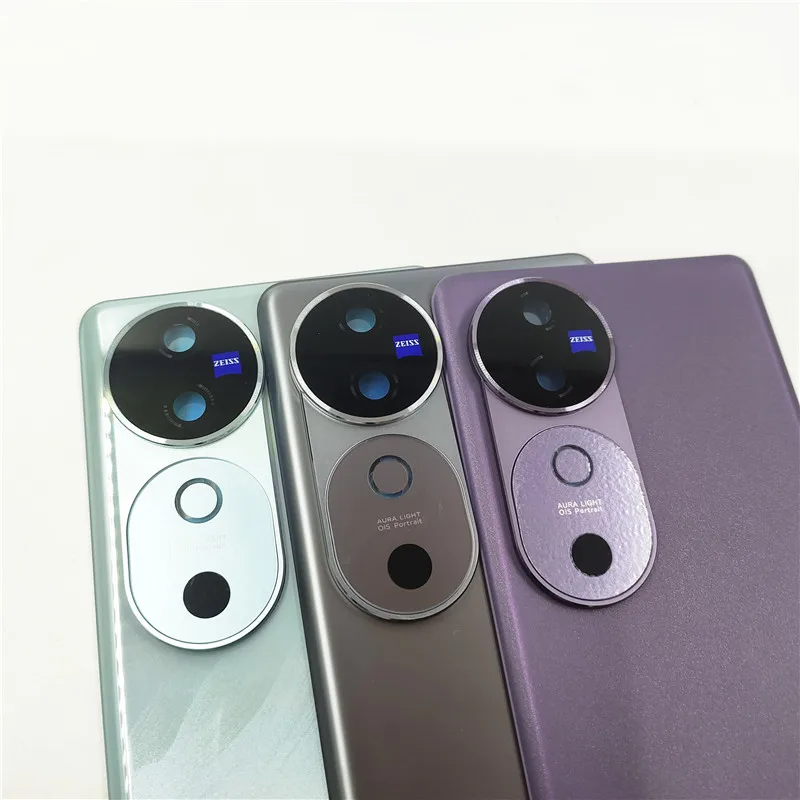 Tylna obudowa baterii do telefonu Vivo V40, zamiennik, wraz z obudową tylną i osłoną obiektywu aparatu. — zdjęcie produktu 3
