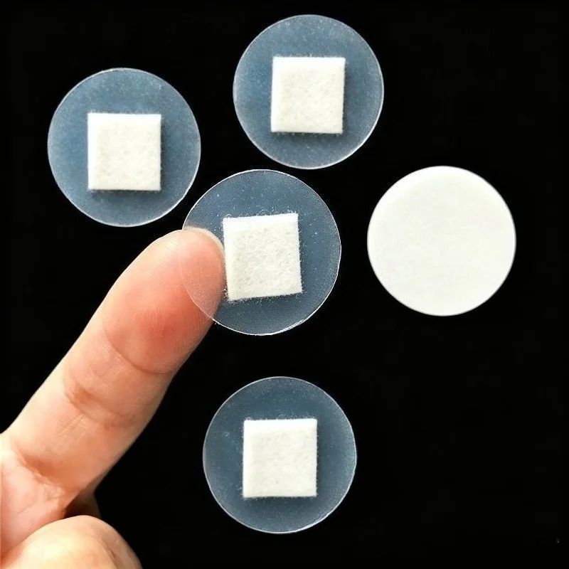 50Pcs/Set Disposable PE Band Aid Transparent High Elastic Waterproof Adhesive Bandages Patch Tape for Heel Foot Care