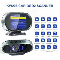 KONNWEI KW206 Car OBD2 Scanner HUD Head Up Display Car On-Board Computer Auto Digital Fuel Consumption Water Temperature Gauge