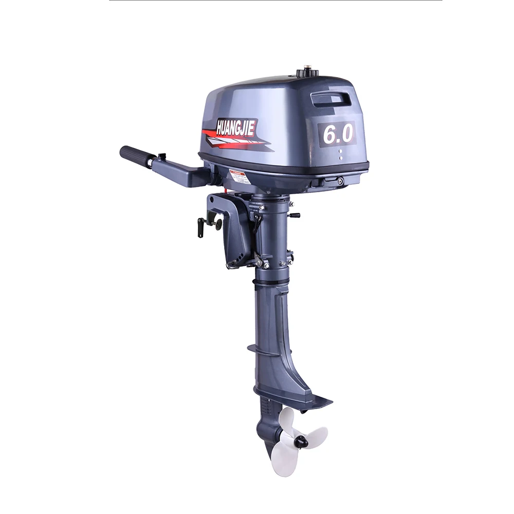 DDP Including Tax Freight 2Stroke 6 Hp Outboard Motor Boat Engine Propeller Start Gas-Powered  Fishing Boat Kayak Yacht Motor