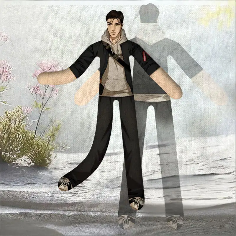 

Корейские комиксы BL Jinx ‌ Плюшевая кукла JOO JAEKYUNG Jin Dan: Абстрактная декомпрессионная игрушка-антистресс, подарок для фанатов