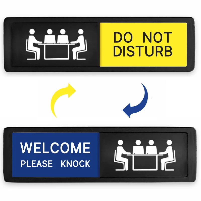 Company conference room door sign - 