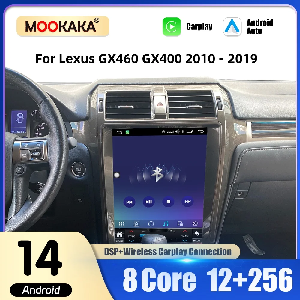 

Car Radio For Lexus GX460 GX400 2010 - 2019 Multimedia Player Wireless Carplay Android Auto Autoradio Stereo GPS Navi Head Unit