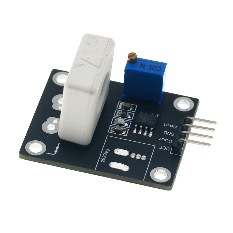 1PCS WCS1600 WCS1700 WCS1800 3-5V Hall Current Sensor Adjustable DC 100A 70A 35A Short Over-Current Detector Protection Module