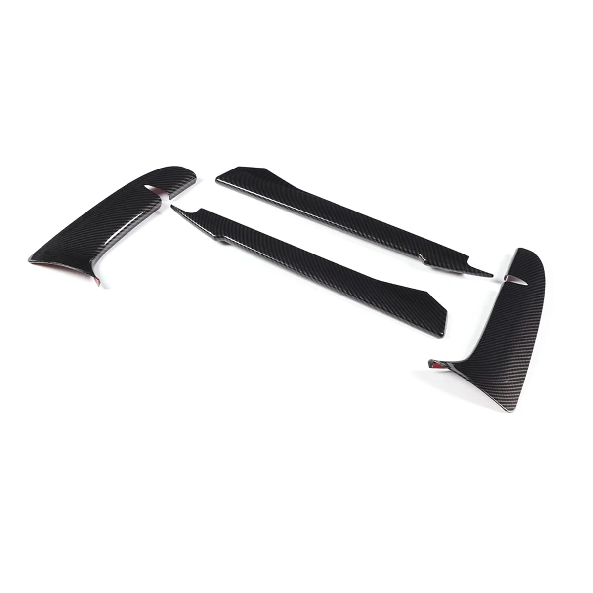 

For Chevrolet Corvette C8 2020-2023 Car Front Bumper Fog Light Lamp Trim Air Inlet Vent Grille Cover Accessories