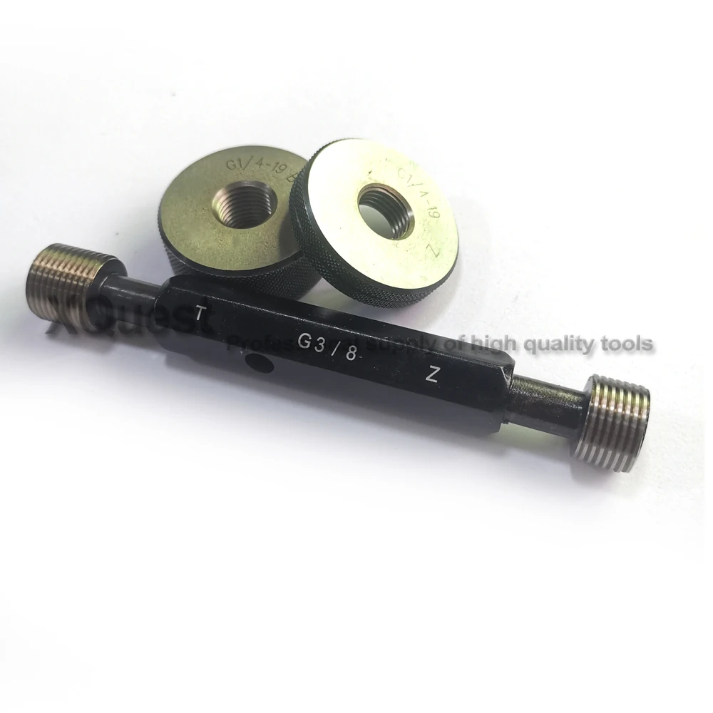 Pipe thread plug gauge G1/8 G1/4 G1/2 G3/4 G7/8 G1 non-threaded sealed pipe threads screw ring gauges gage set G1-1/4 G1