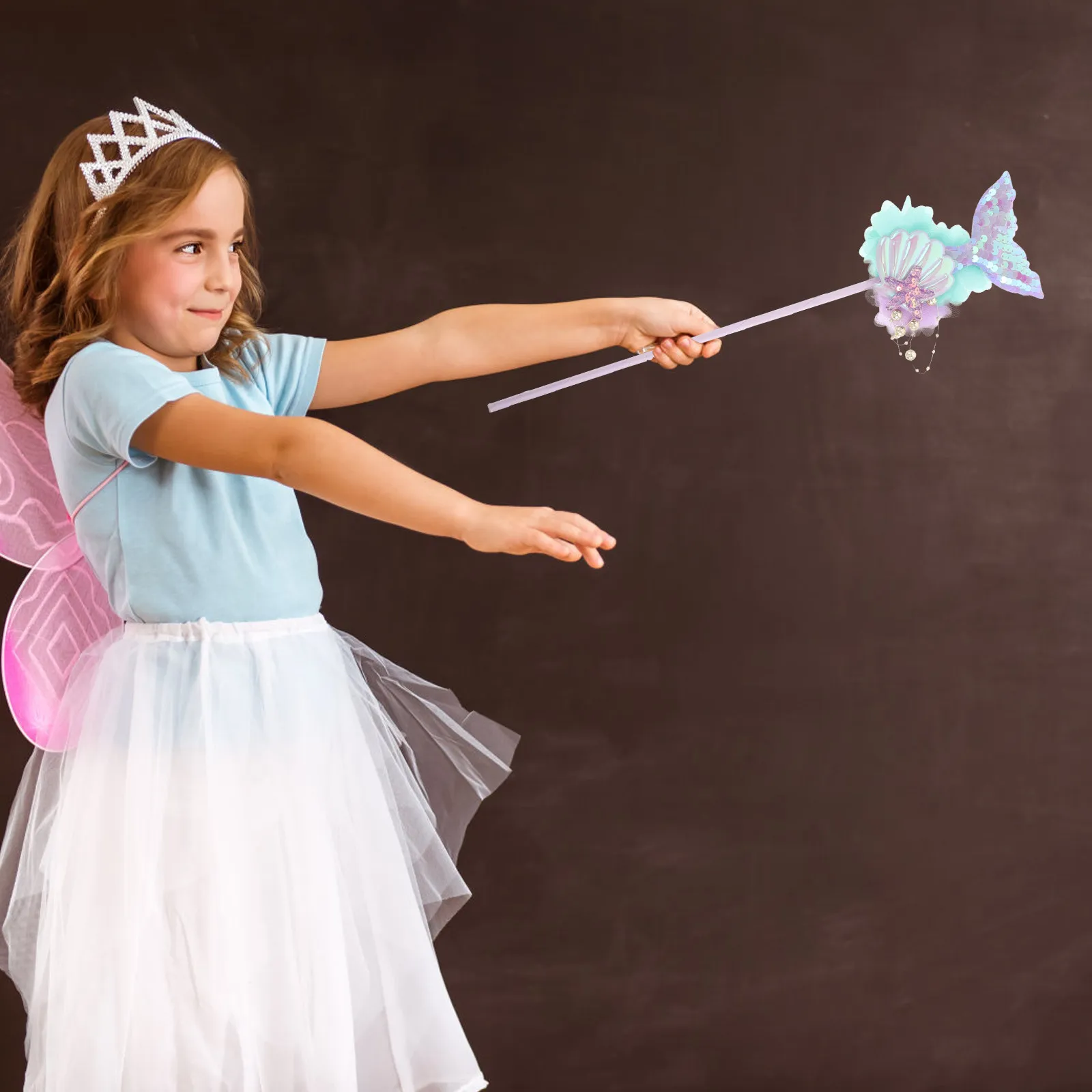 

Набор из 3 волшебных палочек русалки для вечеринок, праздников, дней рождения, аксессуар для ролевых игр и развлечений