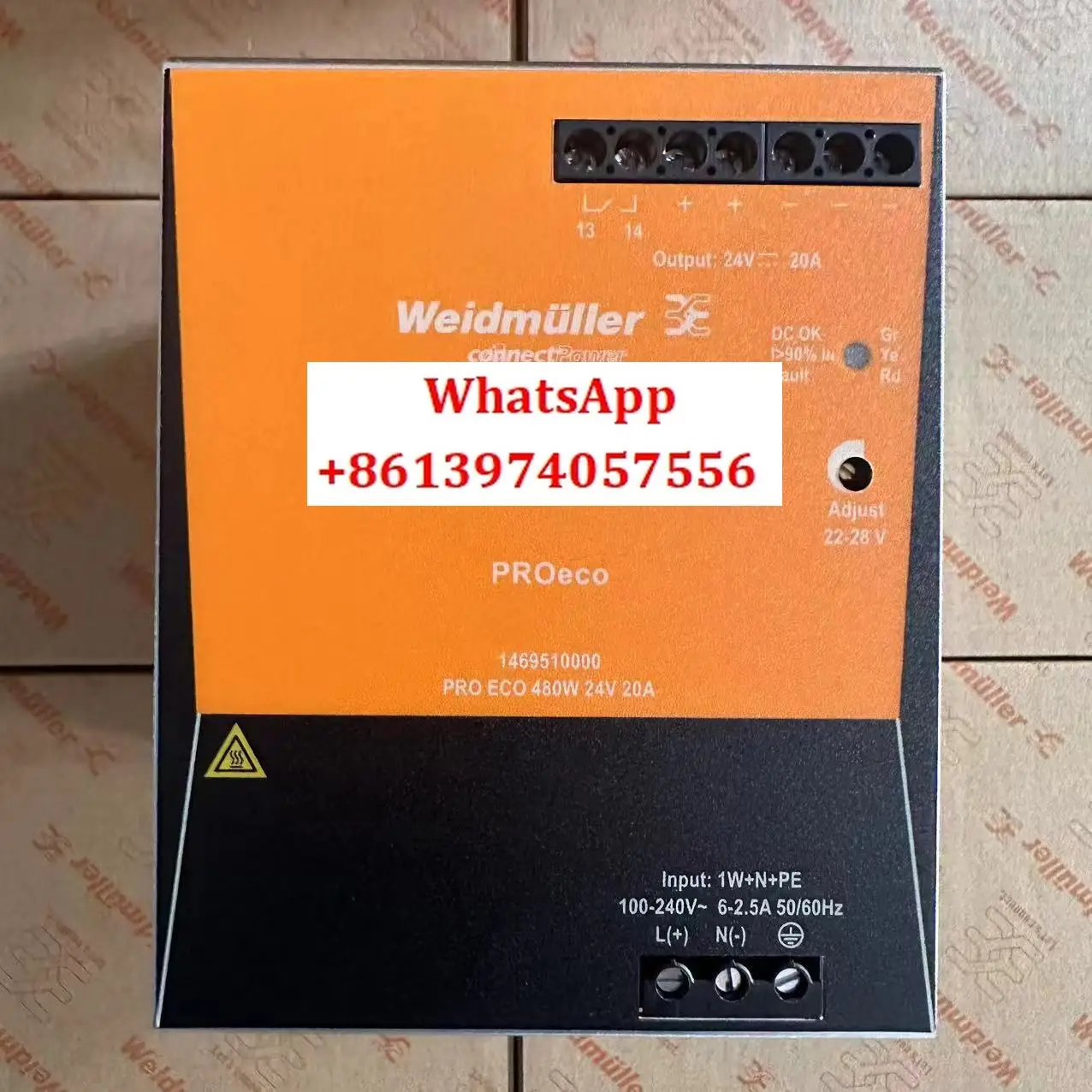 

Switching power supply 1469510000 PRO ECO 480W 24V 20A