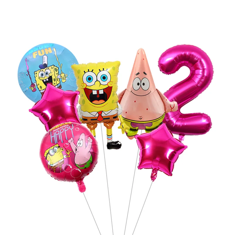 Niedlicher SpongeBob-Themen-Partykerzen-Geburtstagstorten-Topper für Kinderfeier-Dekoration – Detail 11