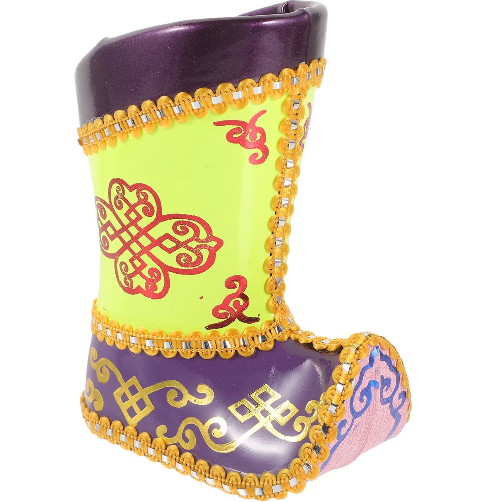 

Stylish Boot Shape Pen Holder Desktop Organizer Storage Container For Office Classroom Pens Pencils Brushes Crayons