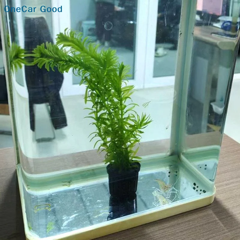 

4Pcs Pet Fish Tank Landscaping Basin Aquarium Planter Cups Stand Stable Fish Tank Net Cup Hydroponic Plant Storage Fixed Baskets