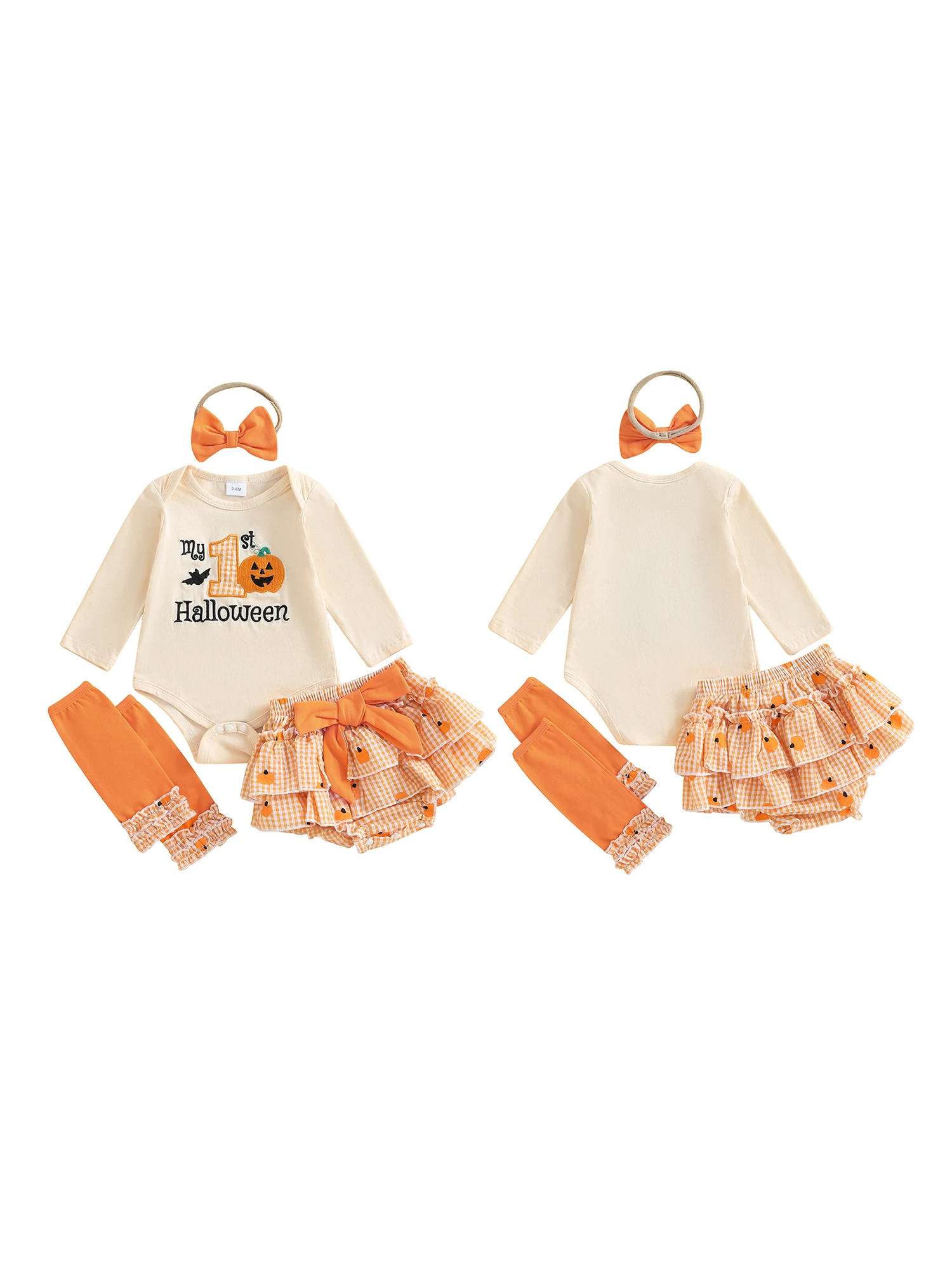 

Toddler Girls Halloween Costume Long Sleeve Witch Dress Hat Tights Shoes Set Kids Party Outfit Clothes