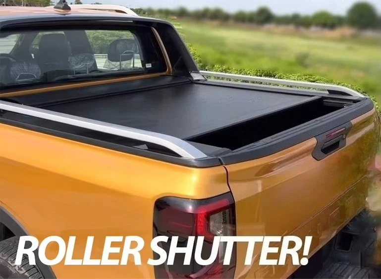 

Крышка тонато, роликовая крышка для Ranger со светодиодной подсветкой, аксессуары для хвостовой коробки, водонепроницаемая алюминиевая крышка для электрического рольставня