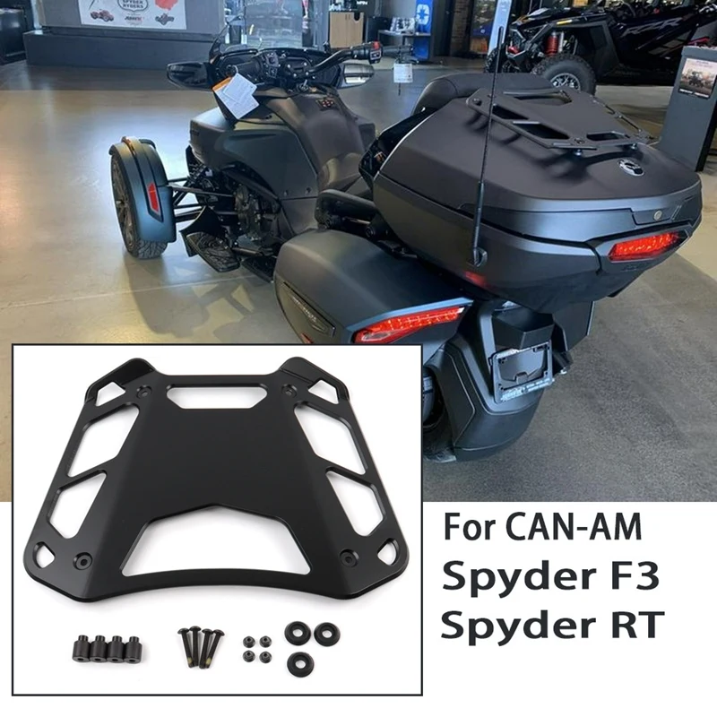 UTV Top Case Rack For Can-Am Spyder F3-T With Top Case, F3 Limited 2017 And Uprt 2020 And Up