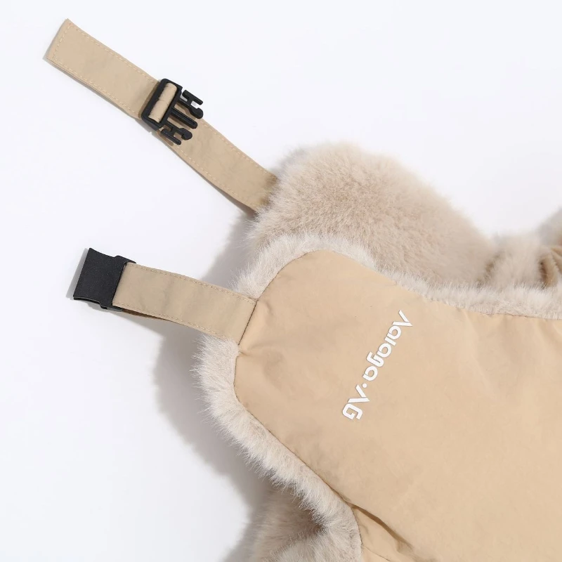 قبعة تزلج دافئة مكتنزة جديدة للرجال والنساء على الطراز الكوري قبعة دافئة متماسكة