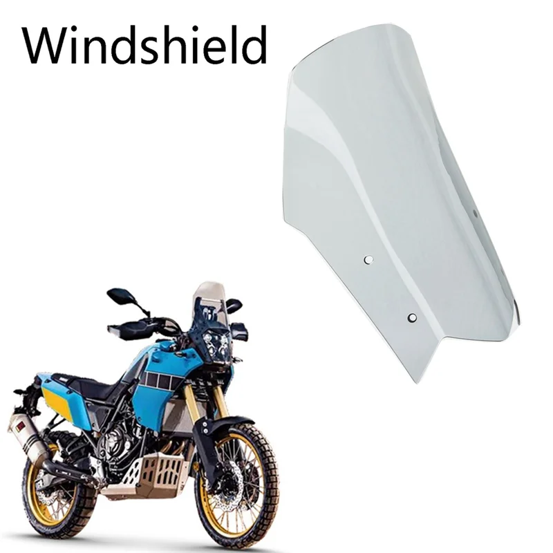 

BT-Windshield Windscreen For Tenere 700 Tenere700 2019-2023 Motorcycle Wind Deflector Screen Shield