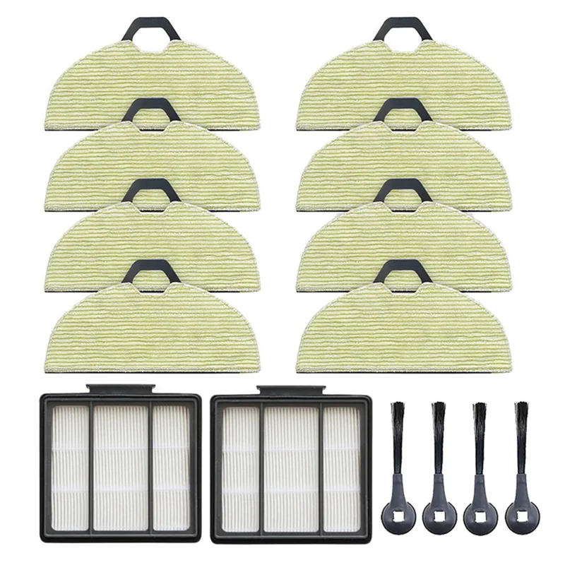 A97G استبدال طقم قطع غيار فرش جانبية مرشحات استبدال أجزاء ل القرش RV2001WD AV2001WD روبوت فراغ الملحقات