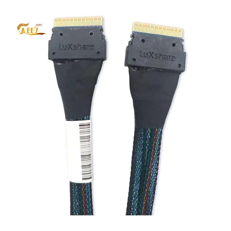 

AEE7-высокоскоростной Pcie 4.0 Slimsas SFF8654 8I до 8I серии 9500, доступный кабель Nvme, внешний адаптер видеокарты