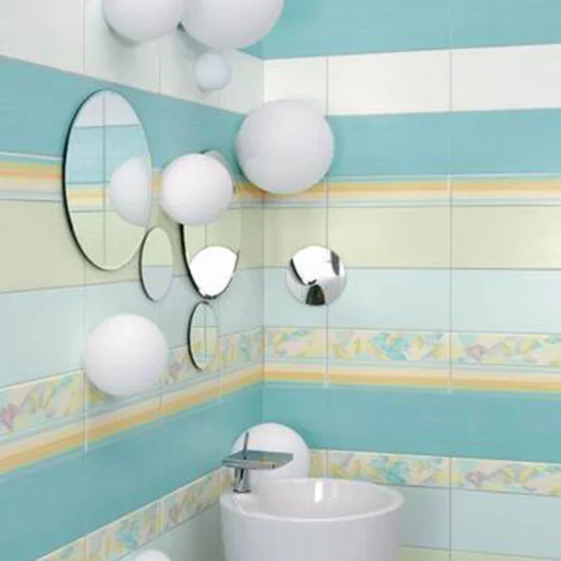 Plafonnier LED boule de verre blanc, luminaire minimaliste, éclairage intérieur, salle de bain, balcon, chambre à coucher, entrée