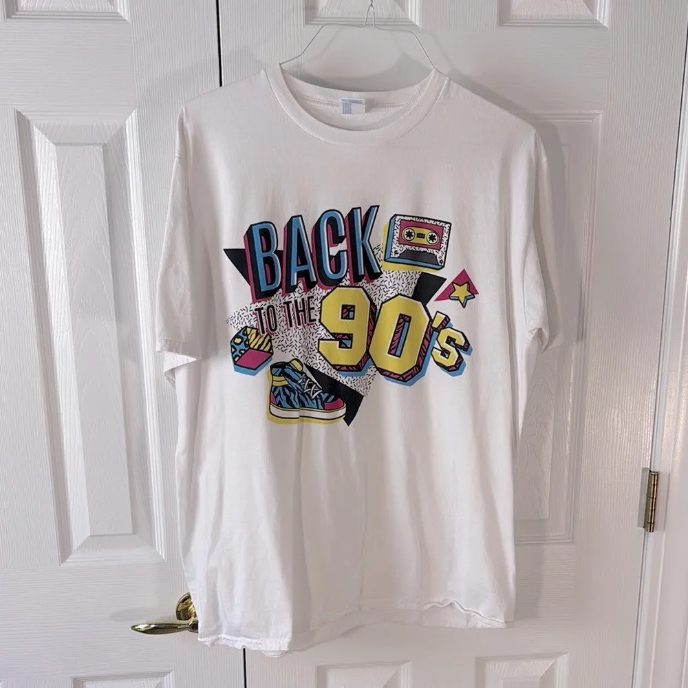 Back to the 90s Retro Party Shirt Unisex XL
