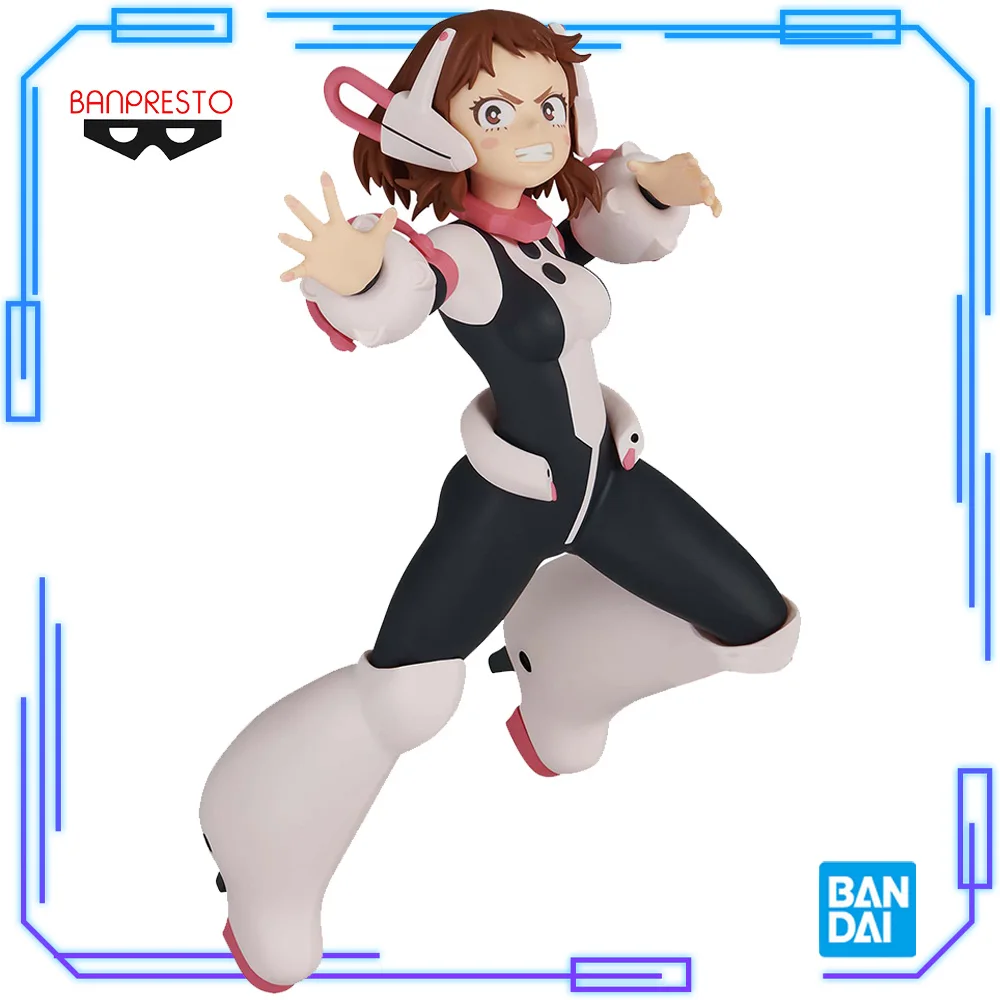 

In Stock Bandai Original Genuine Banpresto My Hero Academia The Amazing Heroes Uraraka Ochaco 13cm Collections Model Toy Figures