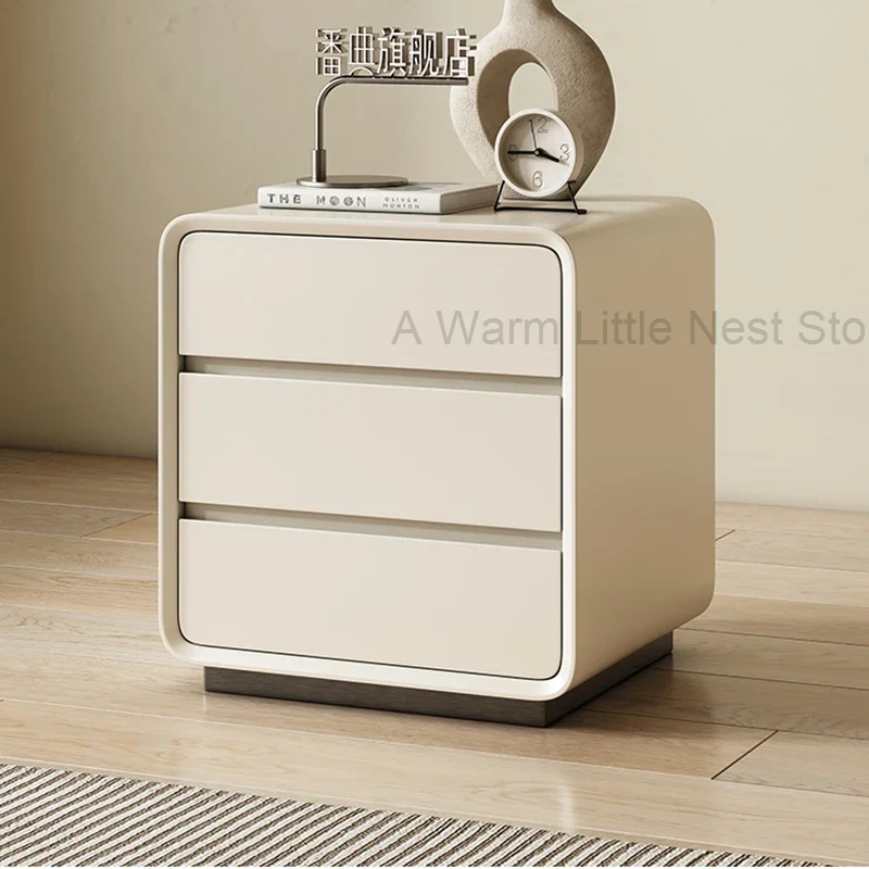 Minimalist Modern Nightstands Luxury White Kawaii Organizers Bedside Table Center Storage Box Table De Chevet Bedroom Furniture